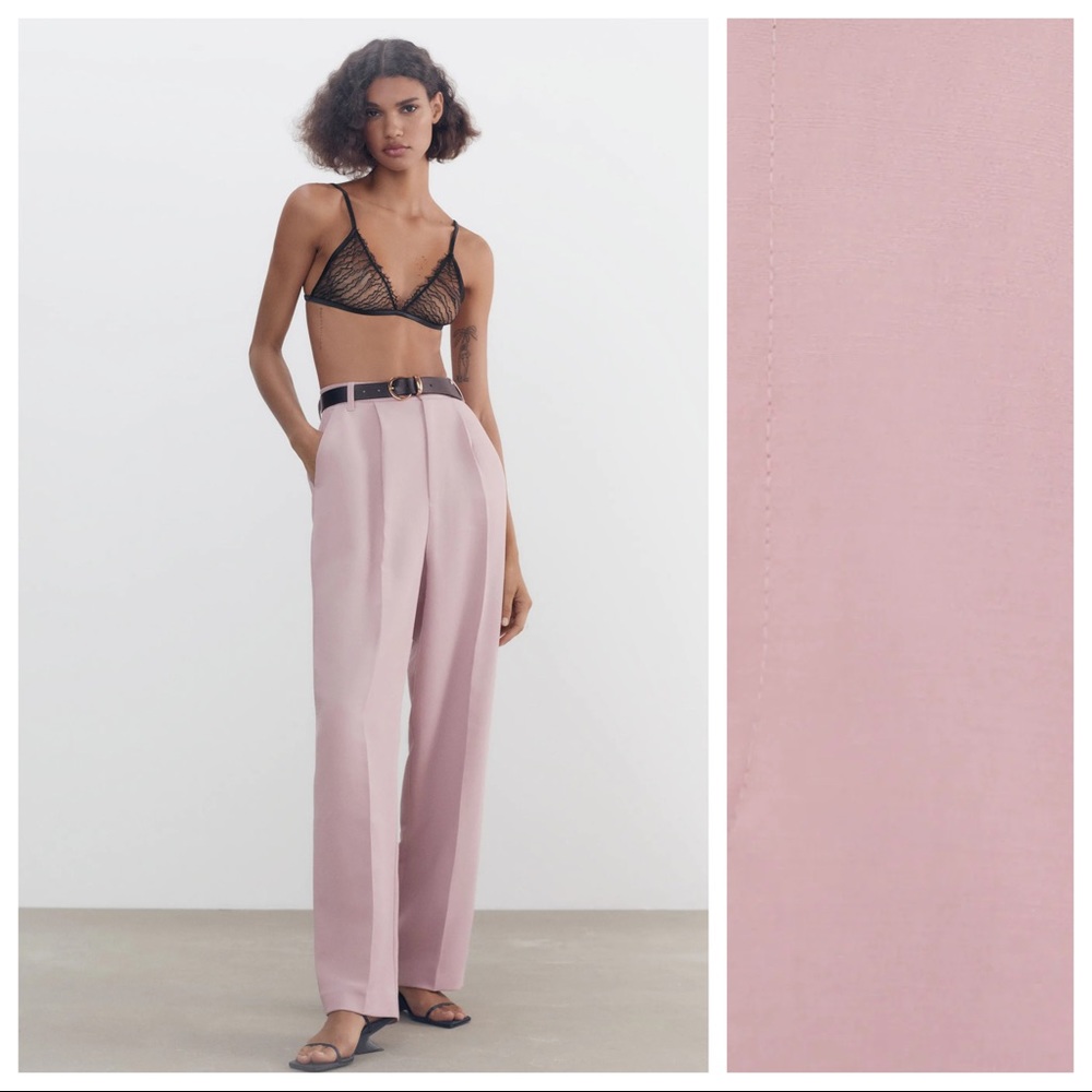 Zara Pink Women's Trousers